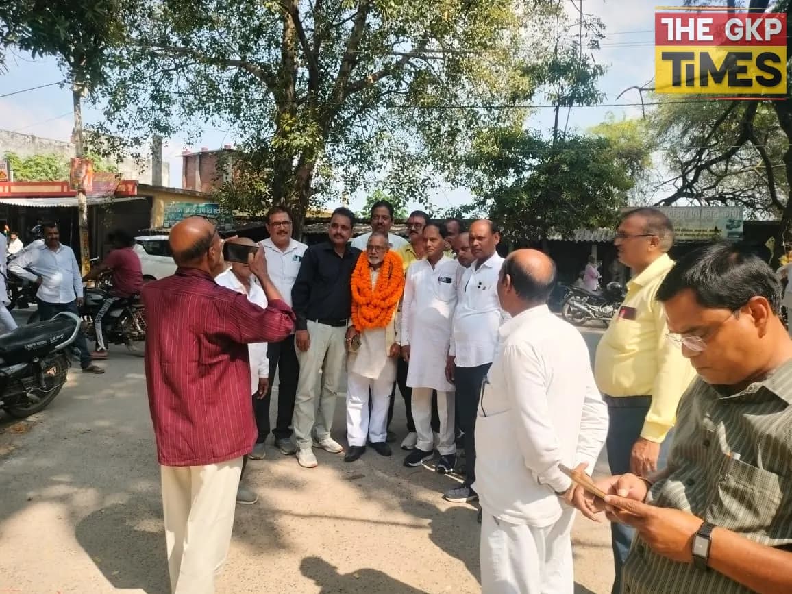 नव निर्वाचित प्रदेश अध्यक्ष का खजनी तहसील में भव्य स्वागत